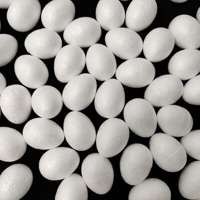 20/50Pcs DIY Easter Eggs Painting Foam White Easter Eggs for