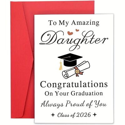 The graduation gift for 2026 is her 2026 high school and col