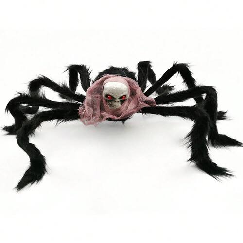 1pc- Halloween decoration Giant spider, 30-inch (about 76.2