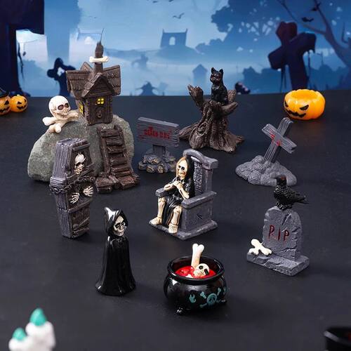 Halloween Decoration Kawaii  Miniature Ornament Car Interior