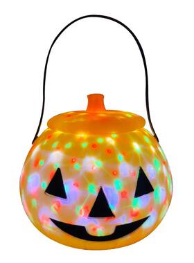 Seasonal Triangle Eye Halloween Pumpkin Jar Portable Holiday