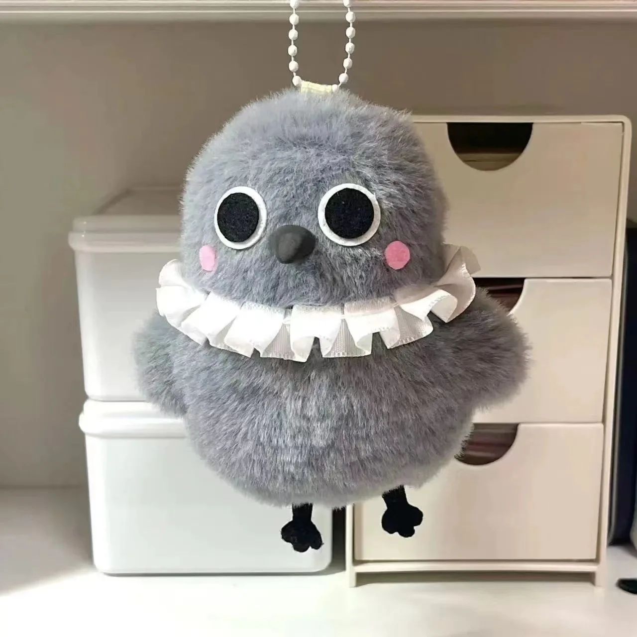 Love And Deepspace Sylus Crow Cosplay Pendant DIY Plush Keyc