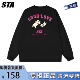 小狗长袖 STA旗舰店美式 新款 男女潮牌街头重磅纯棉情侣宽松卫衣