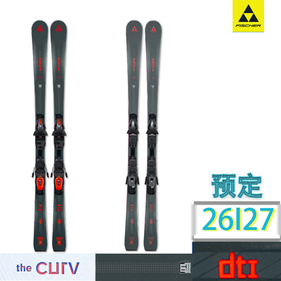 26I27YU定THE CURV DTI双板滑雪板男女中高进阶全能偏小弯下雪季
