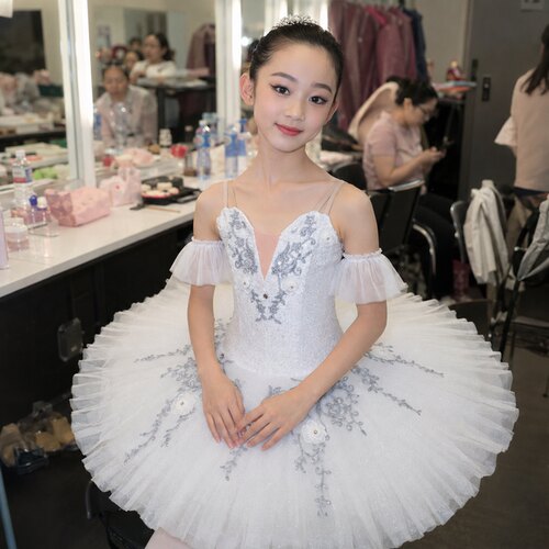白色芭蕾裙儿童大人tutu裙