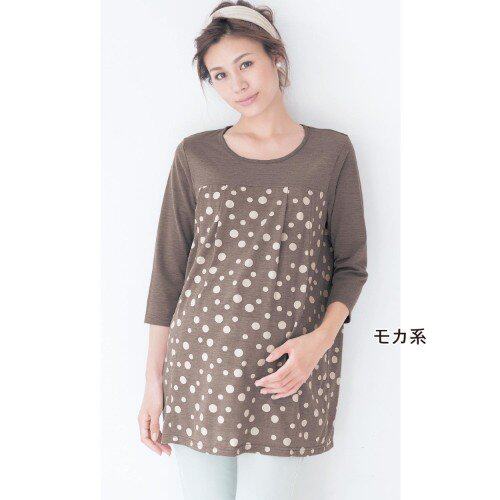 外贸日单孕妇装春秋款棉质中长袖上衣哺乳衣月子服喂奶衣T恤上衣