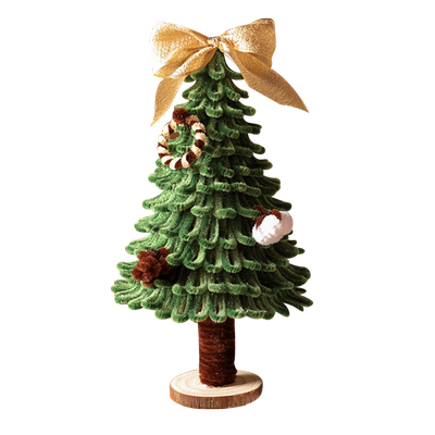 超好看的diy扭扭棒圣诞树