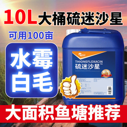 硫醚养殖清白腐皮烂尾水霉病