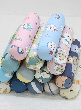 新生儿防护保护枕月子中心用品婴儿车床小枕头床上侧卧防护纯棉枕