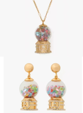 kate spade NEW YORK gumball耳环项链女treat yourself球形糖果