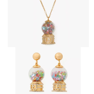 kate spade NEW YORK gumball耳环项链女treat yourself球形糖果