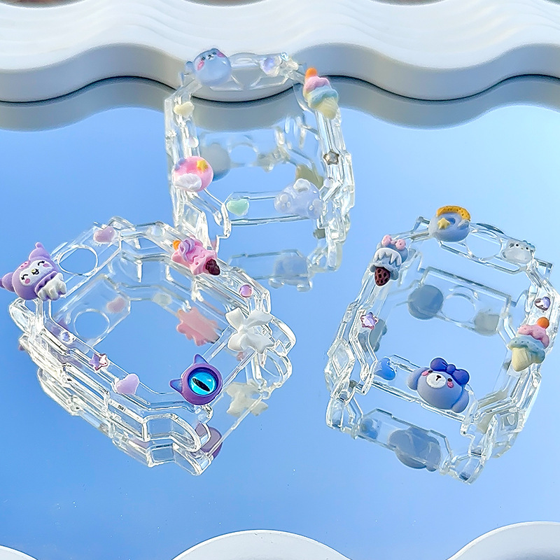 公仔保护壳Q2A适用小天才电话手表Z9/Z8/Z10/Z7透明D3保护套z6pro