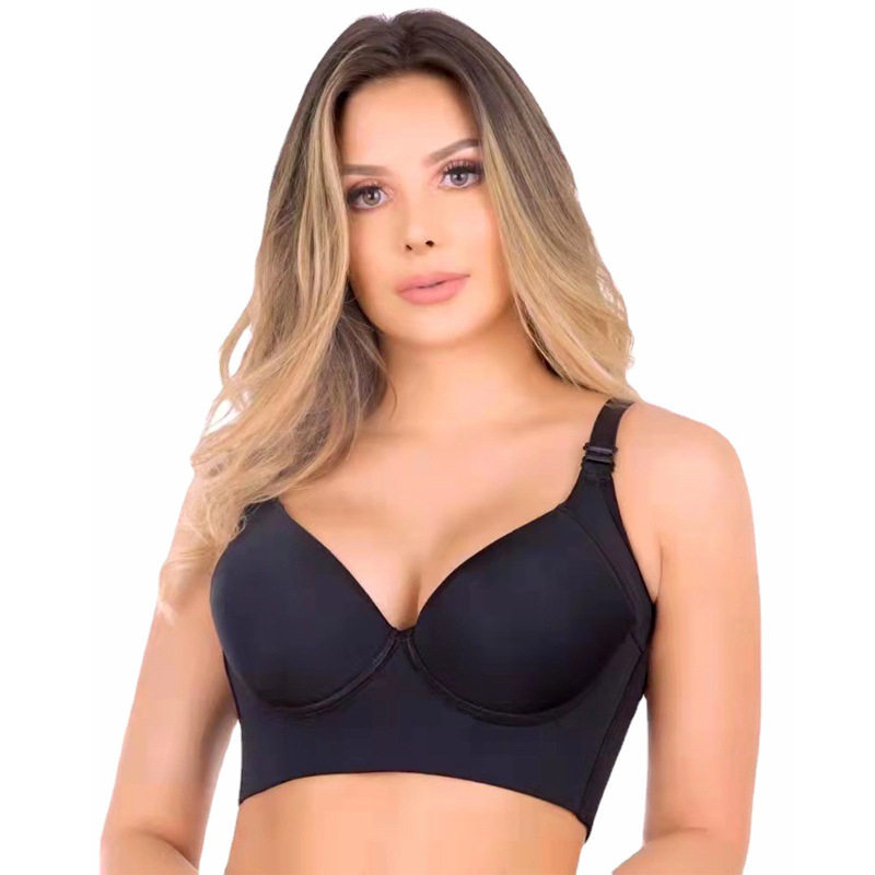 Women's plus size underwire bra 女士大码无钢圈文胸胖妹妹内衣