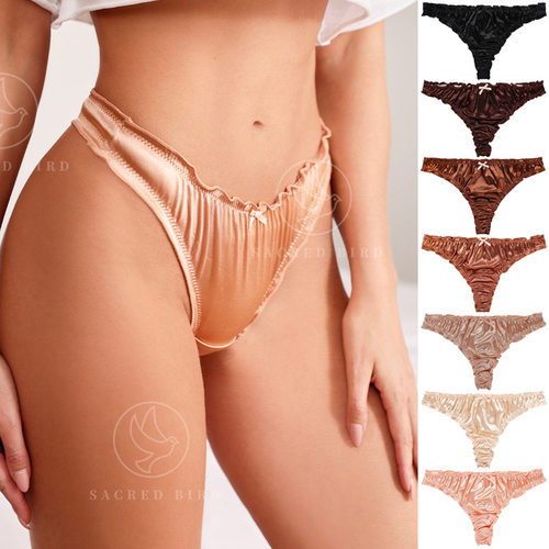 Sexy Sports Panties Ms Underpants Seamless Thong G String 裤