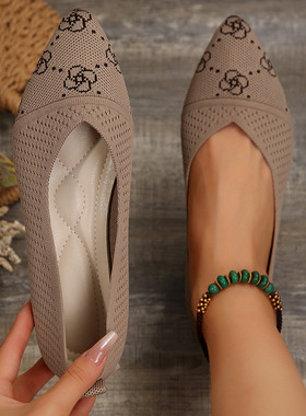 Women's Ballet Flats Casual Shoes Low Heel Barefoot Elegant