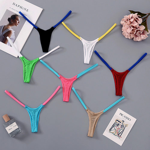 Sexy Sports Panties Ms Underpants Seamless Thong G String 裤