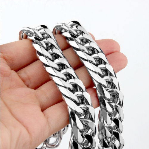 Hot Selling Men's Titanium Steel Stainless Steel Rough Chain
