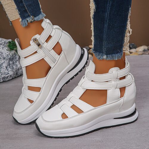 women wedge sandals big size 43 roman shoes女坡跟大码凉鞋女