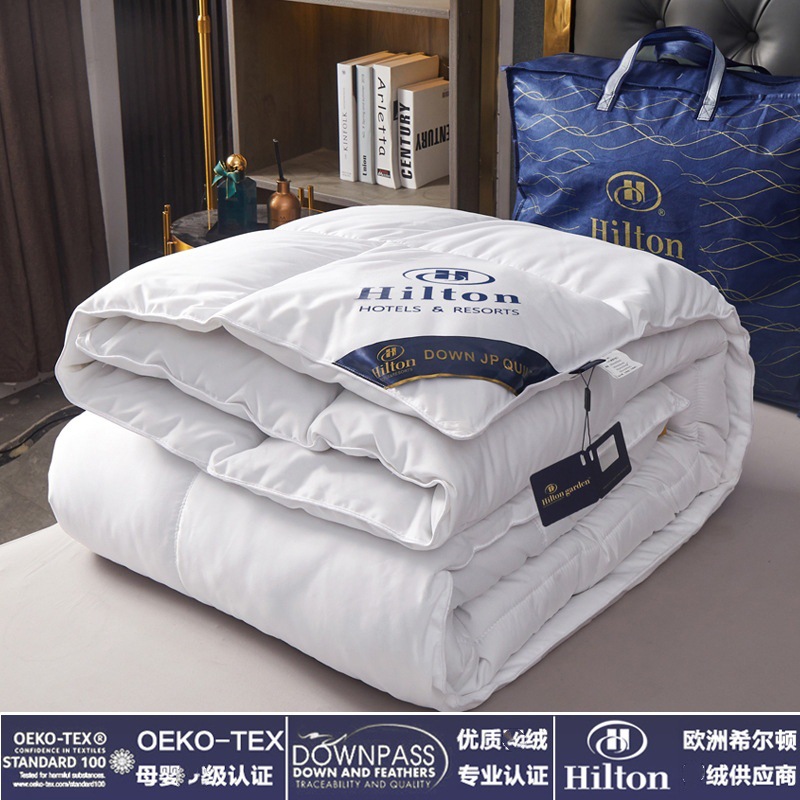 Goose Down Duvet All Season Comforter Winter Warm Blanket