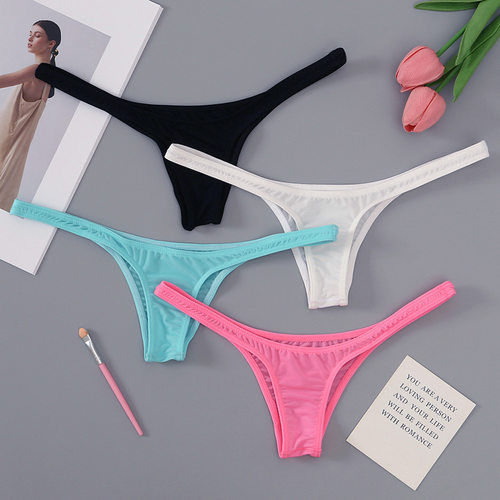 Sexy Sports Panties Ms Underpants Seamless Thong String 内裤