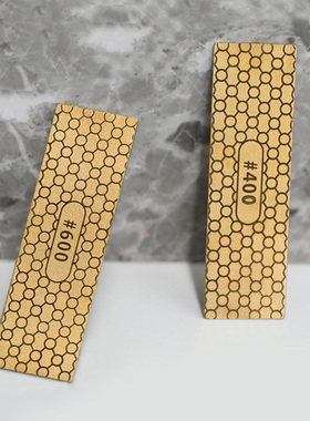 金刚砂磨片双面磨刀石镀钛金刚石户外刀具磨刀石磨刀器抛光精细磨