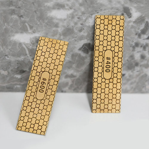 金刚砂磨片双面磨刀石镀钛金刚石户外刀具磨刀石磨刀器抛光精细磨