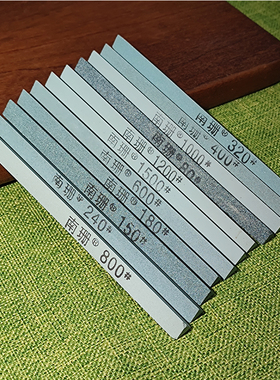 三角形精磨油石条玉石玉器神器小油石模具抛光条迷你超细磨刀石砂