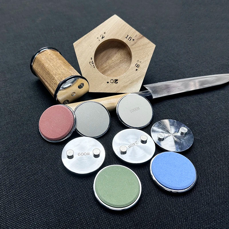 调角度滚轮家用多功能厨房滚筒磨刀器圆柱快速磨刀石钨钢陶瓷金刚
