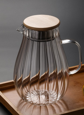 水壶创意茶壶大容量家用壶套装冷杯玻璃水壶扎果汁凉