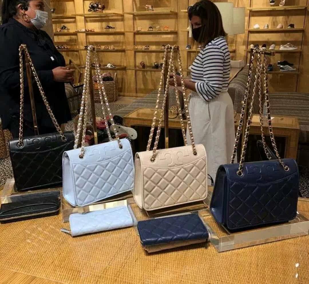 喵小博美国代购直邮 Tory Burch汤丽柏琦 Savannah菱格纹链条翻盖在类目 箱包皮具/热销女包/男包, 女士包袋中 - 来自Buy2taobao.com提供专业的淘宝代购服务