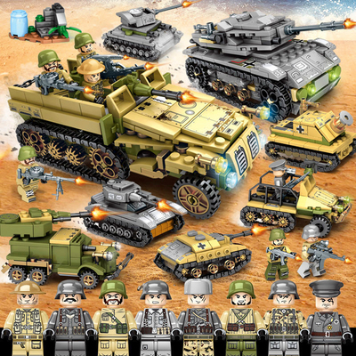 男孩子汽车坦克拼图系列礼物