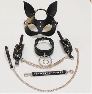 夜店酒吧GOGO未来男女DJ派对化妆舞会情趣皮革Bdsm哥特性感面具