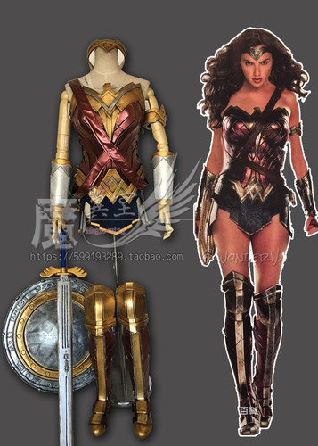 DC正义联盟 WonderWoman神奇女侠cos服装盔甲道具定制