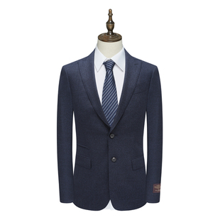 B1624鸟断码清仓春秋款男士职业装绵羊毛意大利面料两粒扣单西服