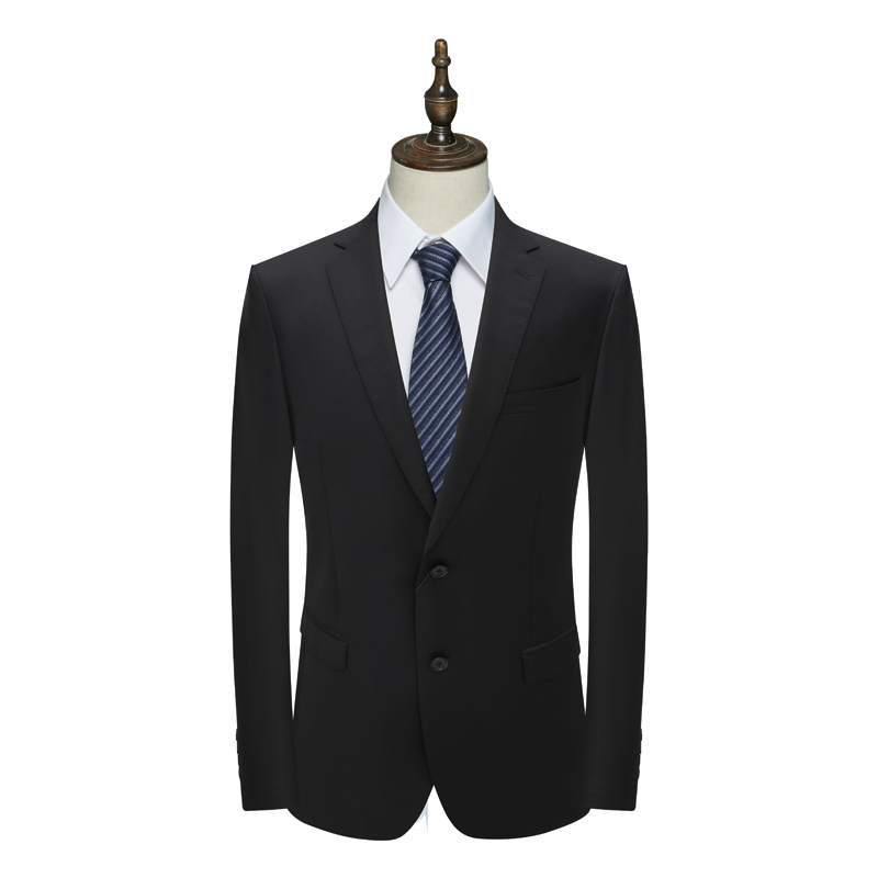 92.3％羊毛西服黑色120'S