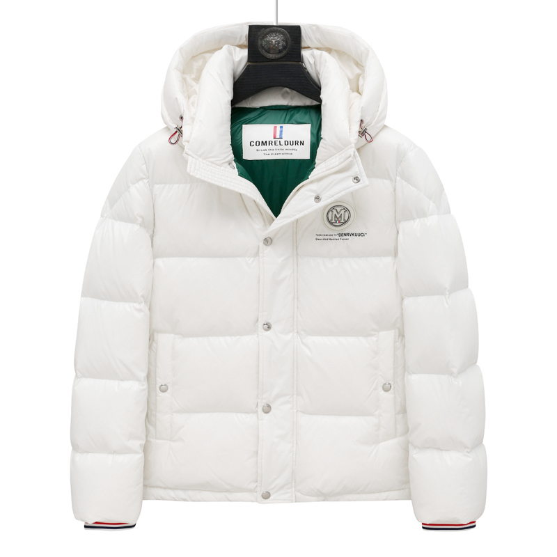 高充绒量羽绒服连帽时尚休闲