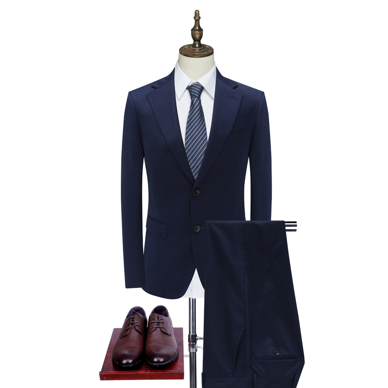 DL7 帝换季断码清仓春秋款男士职业装羊毛意大利面料三件套装西服