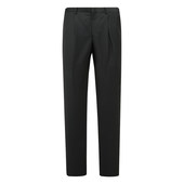 清仓春秋款 男士 商务职业装 MY559美断码 中腰宽松直筒黑色羊毛西裤