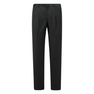 中腰宽松直筒黑色羊毛西裤 MY559美断码 商务职业装 男士 清仓春秋款