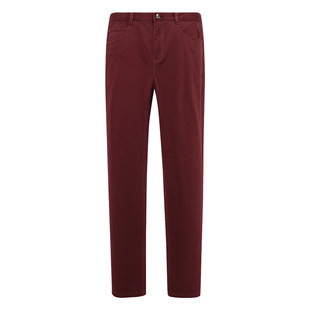 暗红色中腰直筒商务休闲裤 98.5％棉时尚 清仓春秋男士 MY544美断码