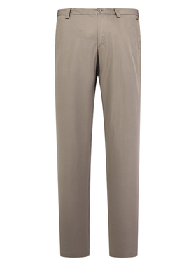 SA43萨BA蒂N断码清仓男士商务休闲舒适弹力浅卡其色中腰直筒长裤