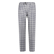 灰色格子羊毛桑蚕丝中腰直筒西裤 职业装 清仓春秋男士 Y1559路断码