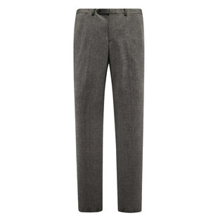 灰色中腰直筒商务休闲长裤 中年男士 清仓秋冬加绒厚款 MY464美断码