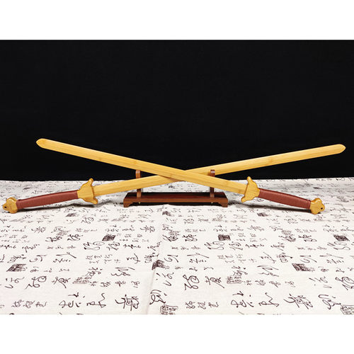 太极剑健身器材拳胜武术双手剑