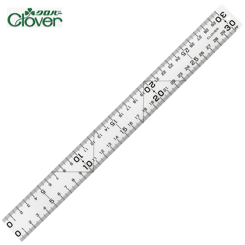 日本可乐clover曲线定规尺可弯曲尺子服装打版制图软尺25-055/056