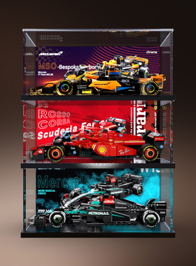 适用speed赛车77242 77243 77244 77245 77246亚克力防尘罩展示盒