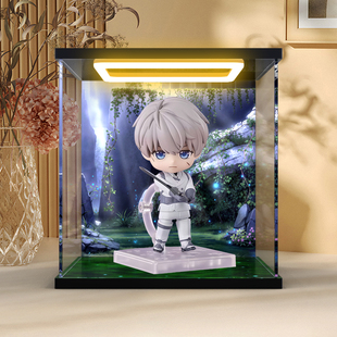 回灯款防尘展示盒适用 GSC 粘土人 恋与深空 沈星回 亚克力手办