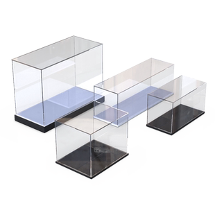 川帝亚克力展示盒防尘罩手办模型收纳盒玩具高达积木罩子定制