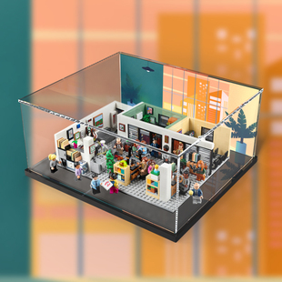 Office玩具积木展示盒 IDEAS系列防尘罩21336办公室The