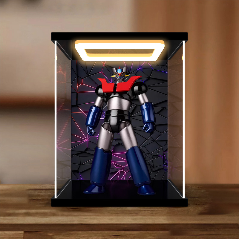 亚克力展示盒适用转轮科技 惊奇山口 魔神Z 海洋堂 可动手办模型